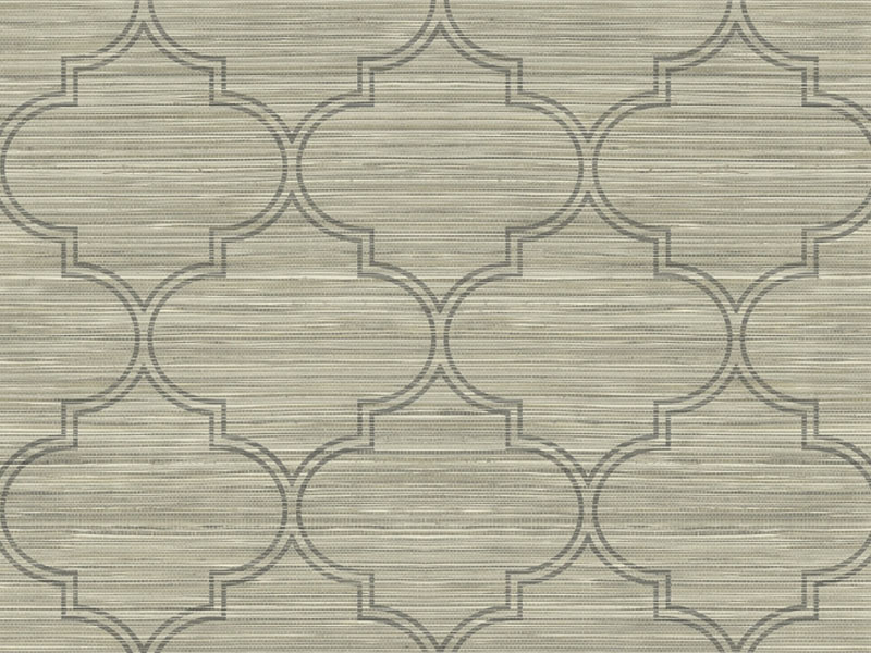 Grasscloth Texture Ogee (Narrow)
