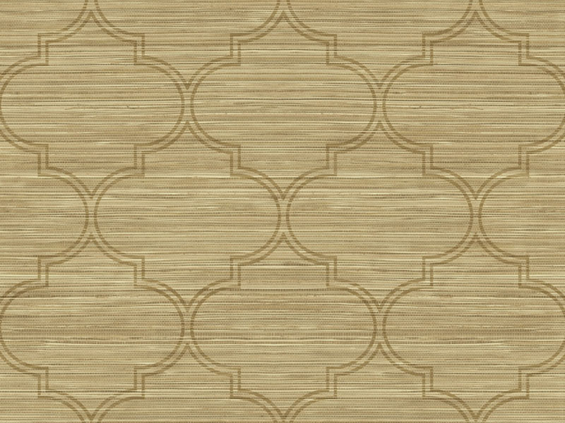 Grasscloth Texture Ogee (Narrow)
